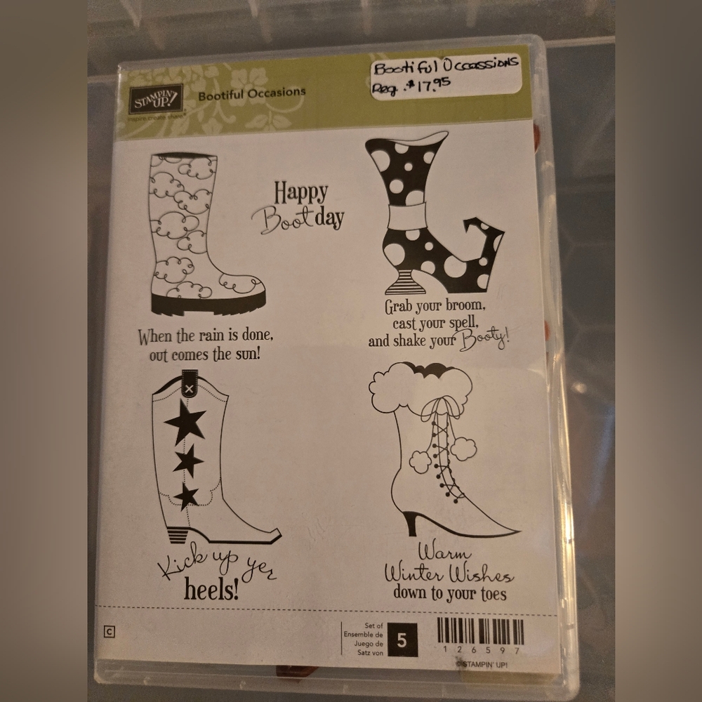 Stampin' Up! Bootiful Occasions Stamp Set